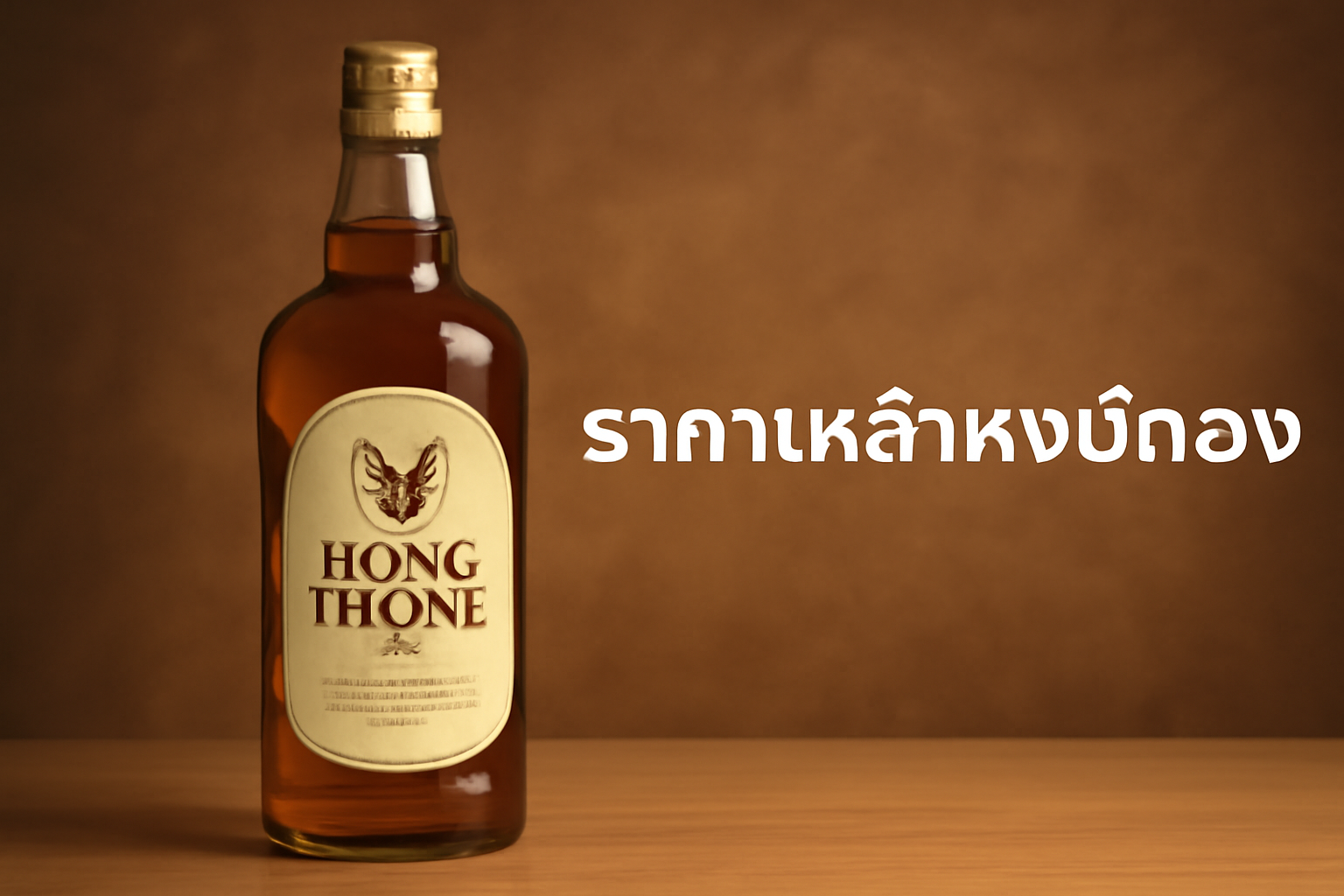ราคาเหล้าหงษ์ทอง