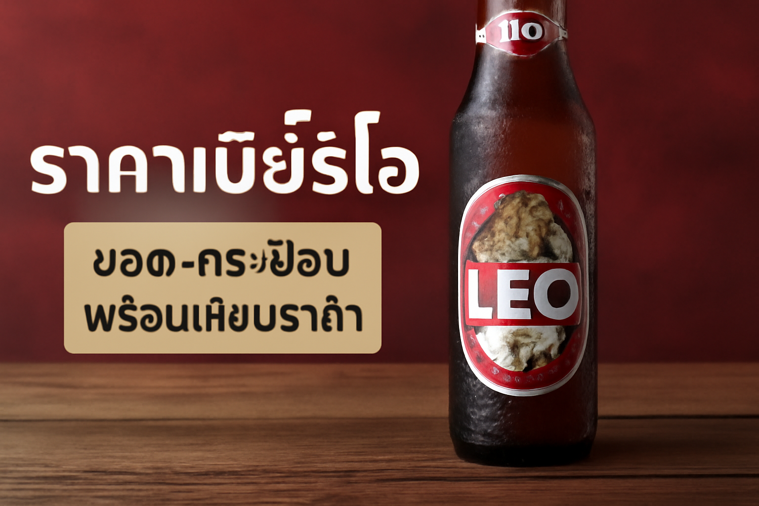 ราคาเบียร์ลีโอ