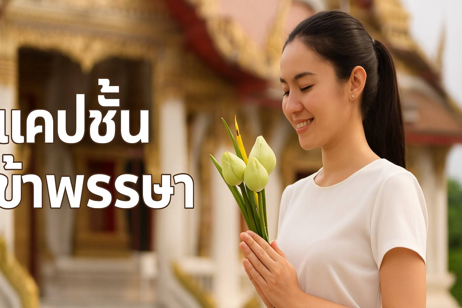 แคปชั่นเข้าพรรษา